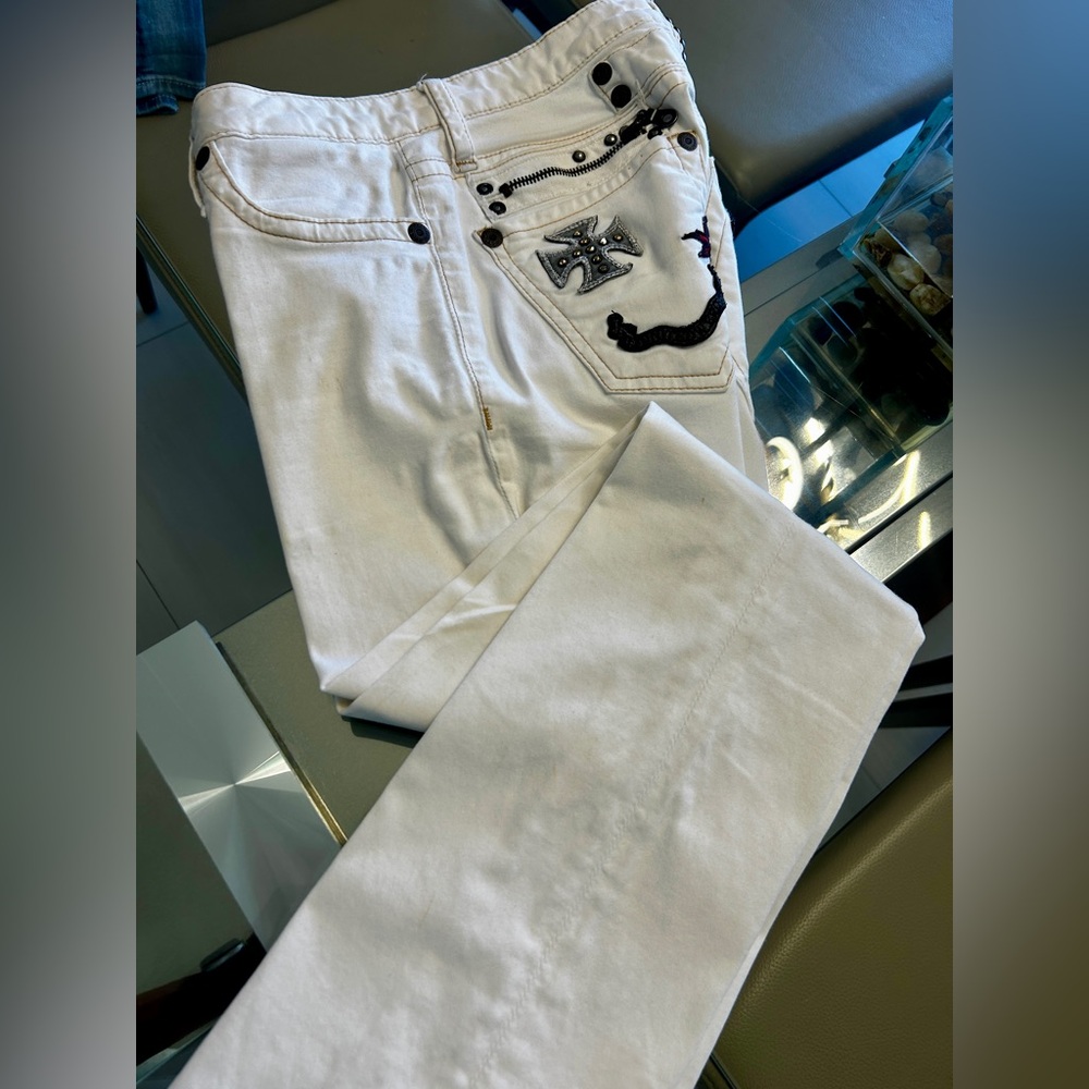 ROBIN JEAN WHITE PANTS